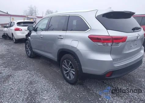 2019 Toyota Highlander Xle from USA, damaged, VIN 5TDJZRFH8KS584322